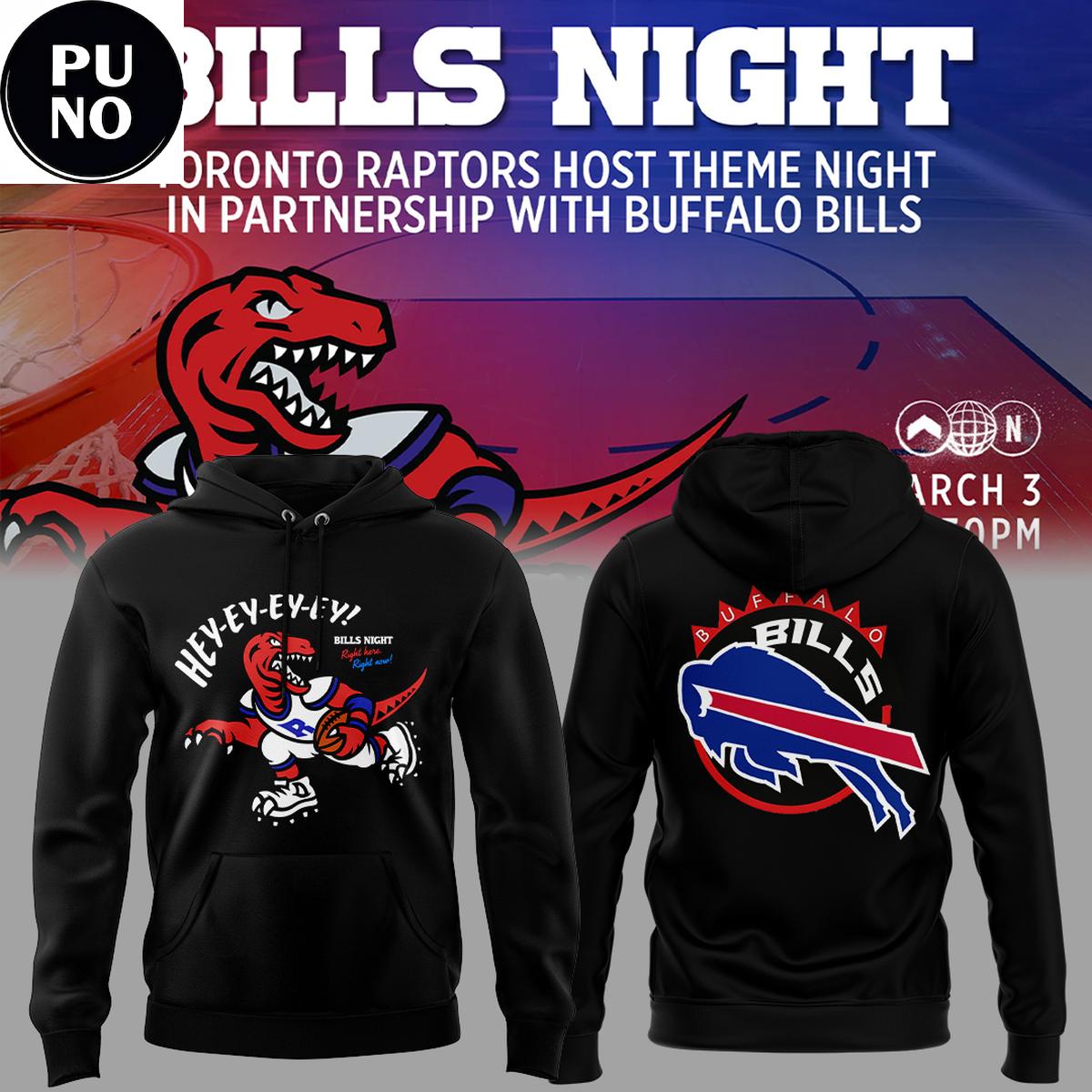 Toronto Raptors Bills Night 2026 Hoodie T-Shirt