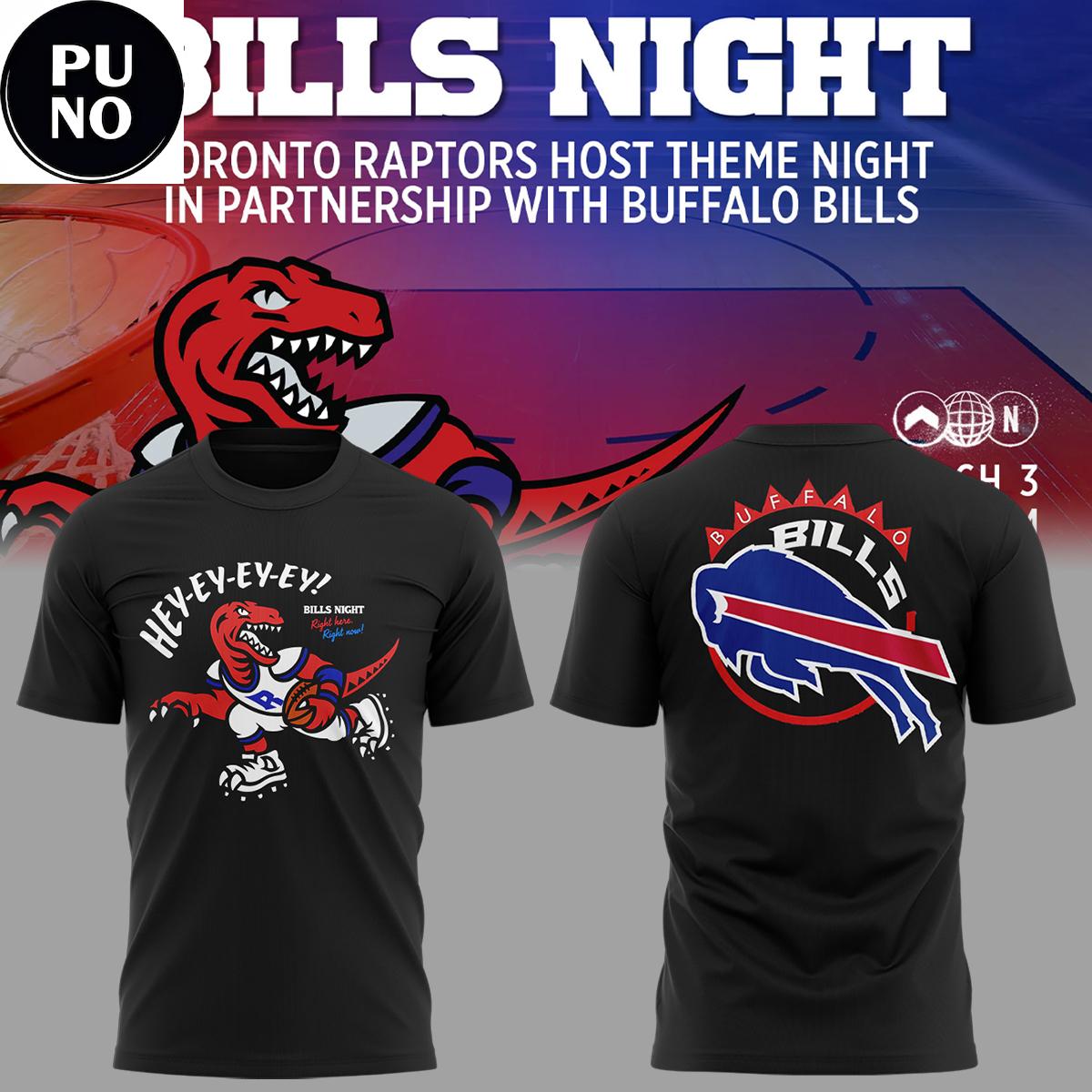 Toronto Raptors Bills Night 2026 Hoodie T-Shirt