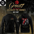 Toronto Raptors Celebrate The Journey Kyle Lowry Groat7 Night 2027 Hoodie T-Shirt