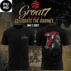 Toronto Raptors Celebrate The Journey Kyle Lowry Groat7 Night 2027 Hoodie T-Shirt