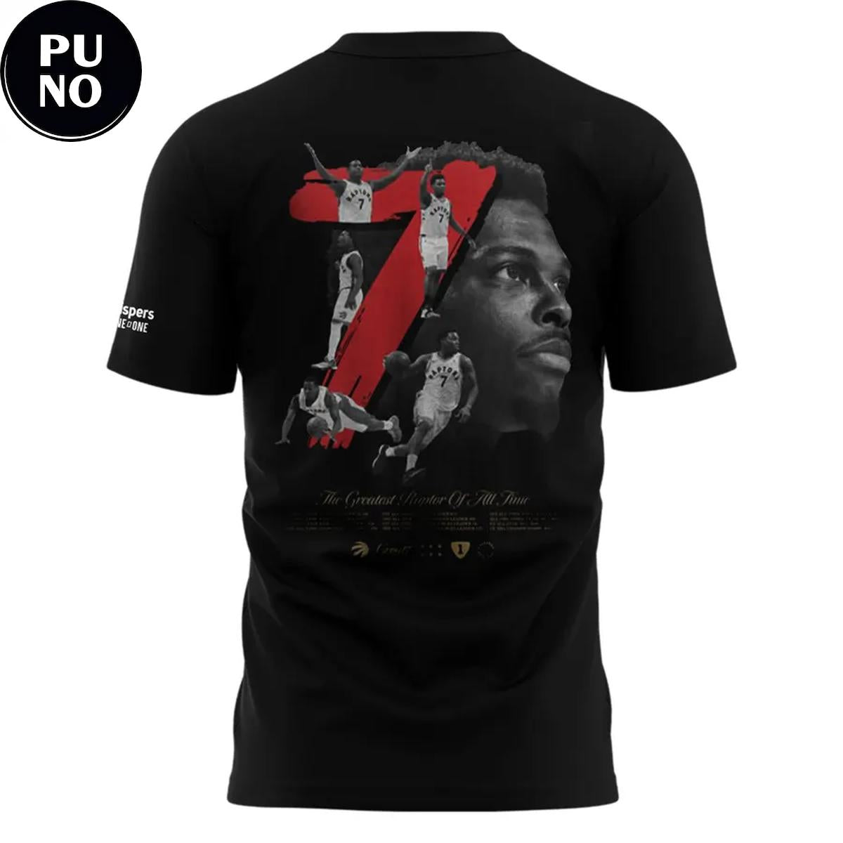 Toronto Raptors Celebrate The Journey Kyle Lowry Groat7 Night 2027 Hoodie T-Shirt
