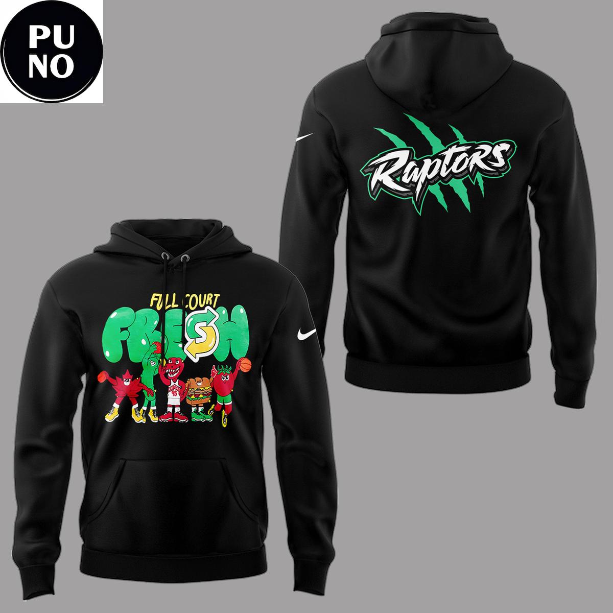 Toronto Raptors Full Court Fresh 2026 Mascot Night Hoodie T-Shirt
