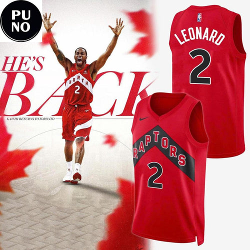 Toronto Raptors x Kawhi Leonard 2026 Return To The Raptors Personalized Basketball Jersey