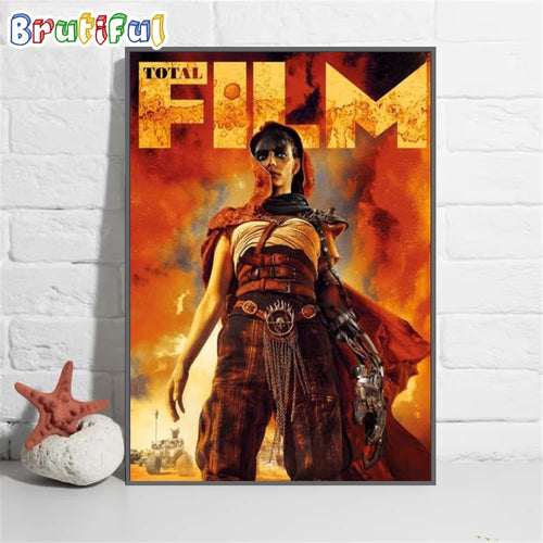 Total Film Furiosa A Mad Max Saga New May 2024 Wall Art Poster Canvas
