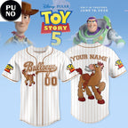 Toy Story 5 The Movies 2026 Personalized Baseball Jersey