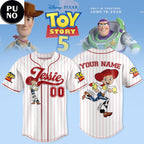 Toy Story 5 The Movies 2026 Personalized Baseball Jersey