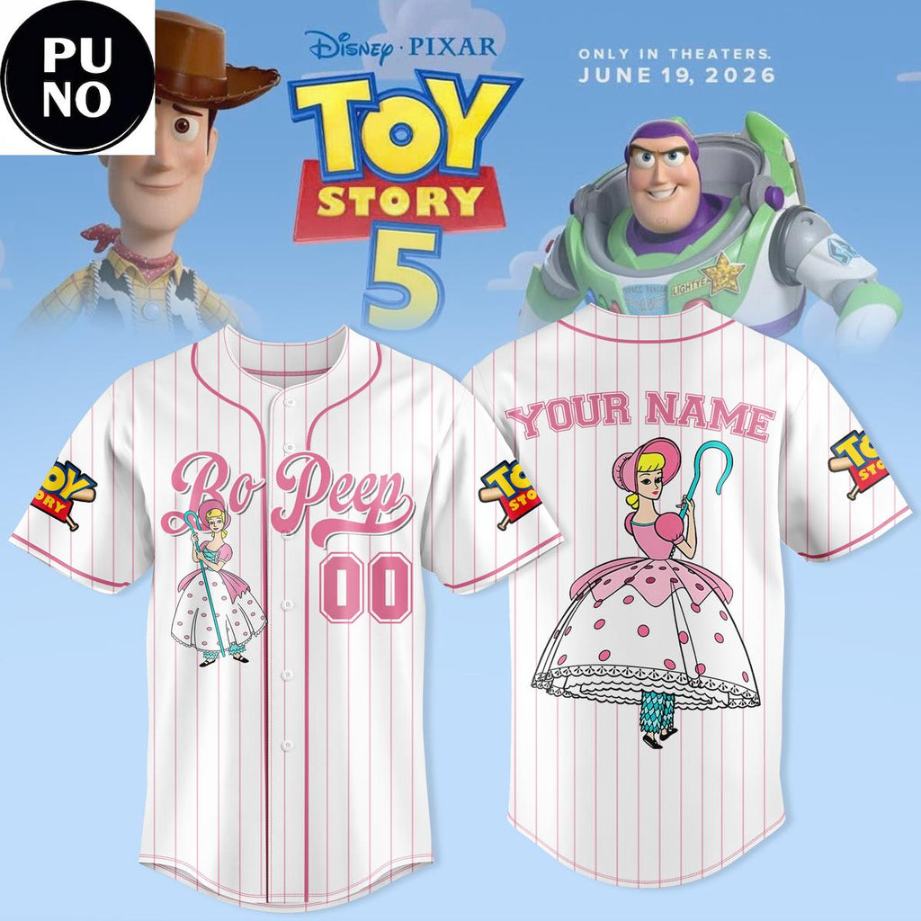 Toy Story 5 The Movies 2026 Personalized Baseball Jersey