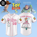 Toy Story 5 The Movies 2026 Personalized Baseball Jersey