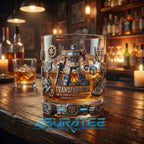 Transformers 40th Anniversary Commemorative Whiskey Glass