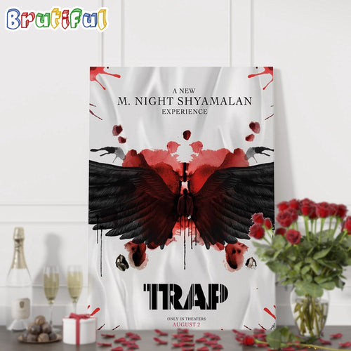 Trap Movie August 2 2024 A New M.Night Shyamalan Experience Wall Art Poster Canvas
