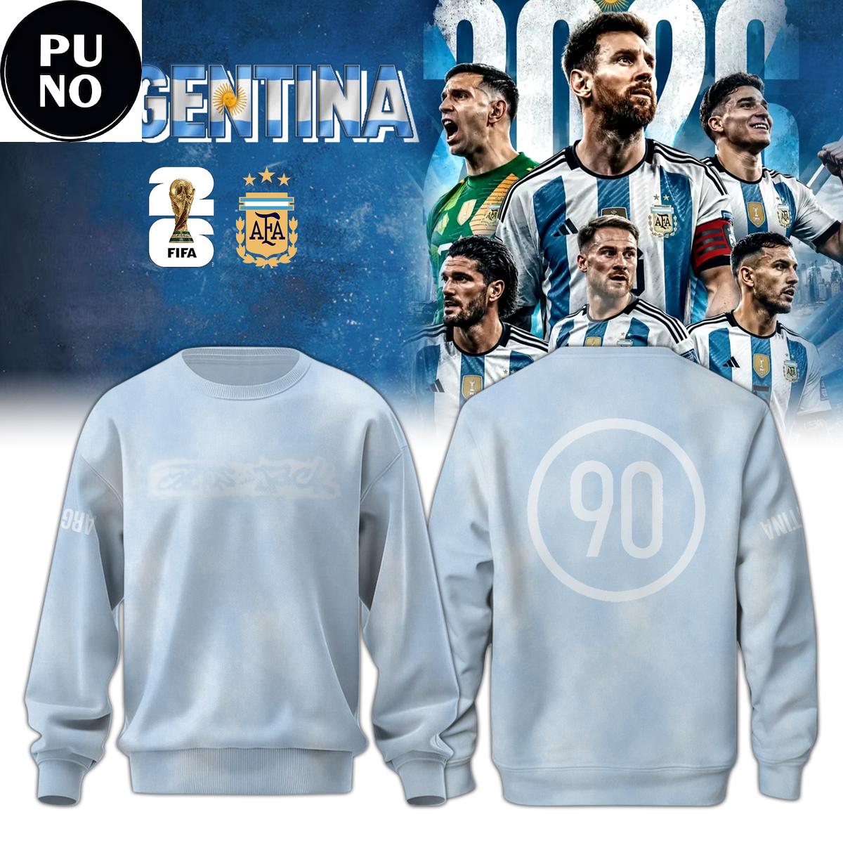 Travis Scott Cactus Jack x Argentina Total 90 World Cup 2026 Hoodie T-Shirt