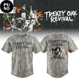 Treaty Oak Revival 2026 The West Texas Degenerate Tour Baseball Jersey