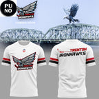 Trenton Ironhawks Coming Soon 2026 White Hoodie T-Shirt
