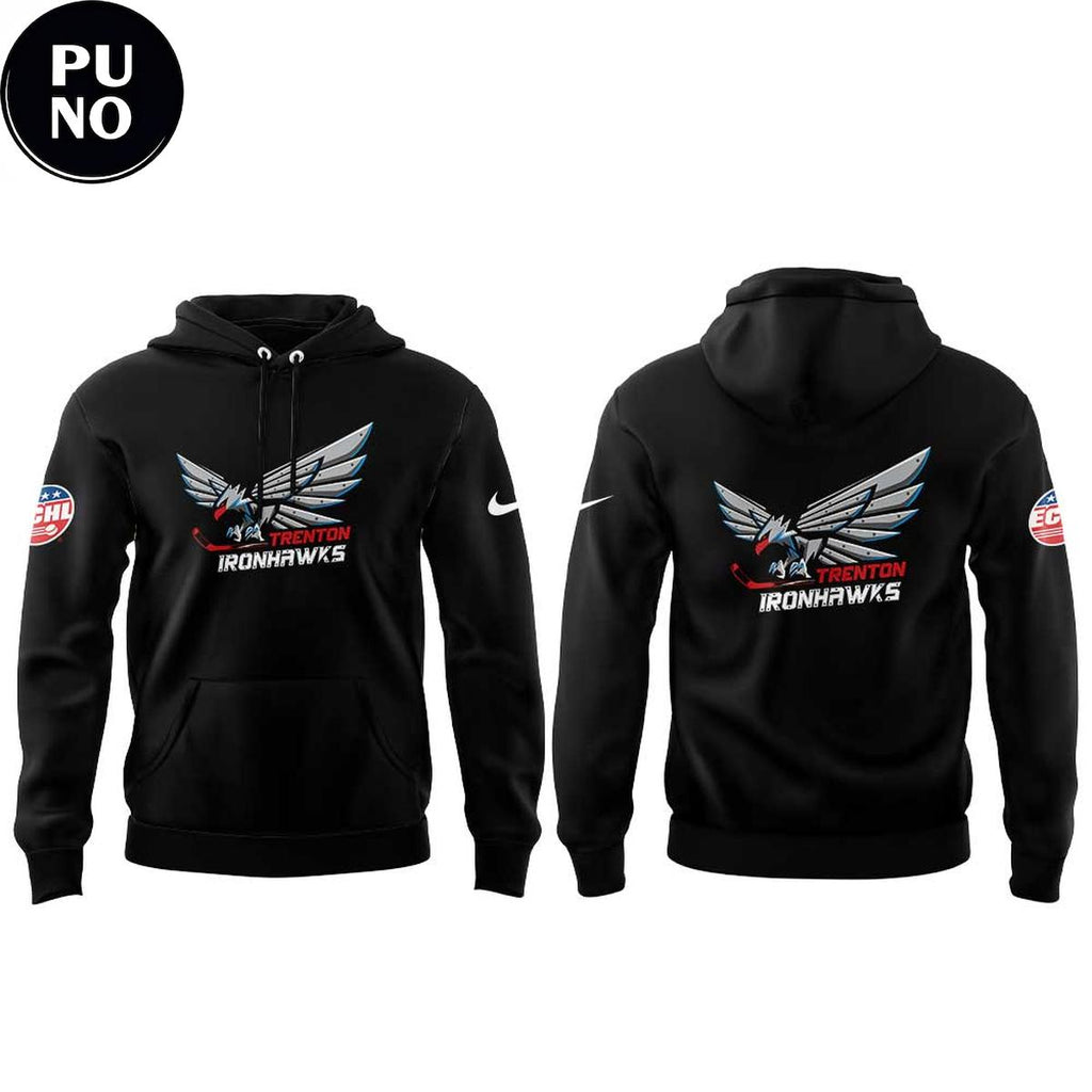 Trenton Ironhawks New Era Starts 2026 Hoodie T-Shirt