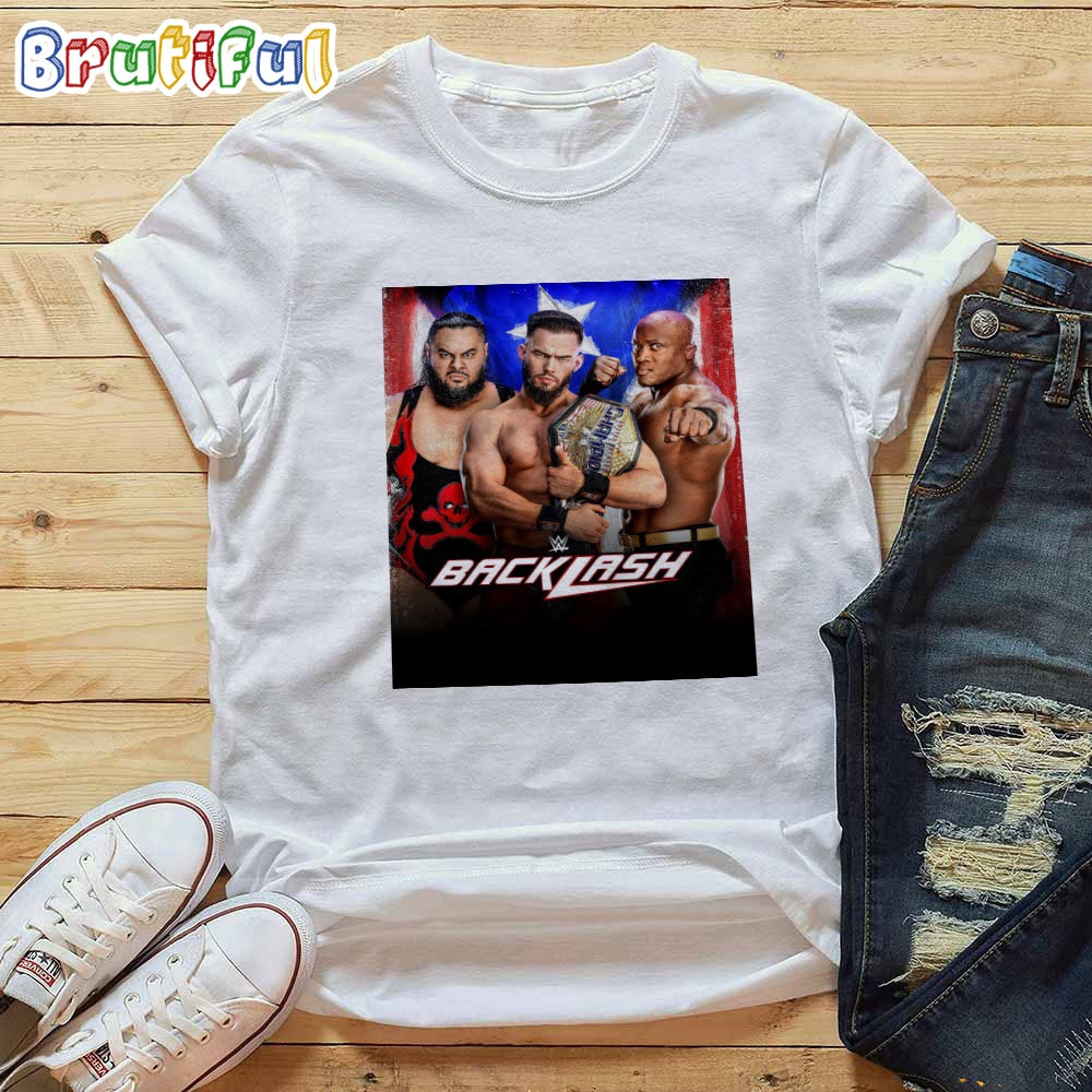 Triple Threat Match At WWE Backlash In Puerto Rico T-Shirt