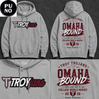 Troy Trojans 2026 NCAA Baseball College World Series Omaha Bound Hoodie T-Shirt