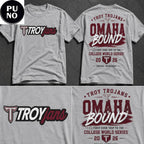 Troy Trojans 2026 NCAA Baseball College World Series Omaha Bound Hoodie T-Shirt