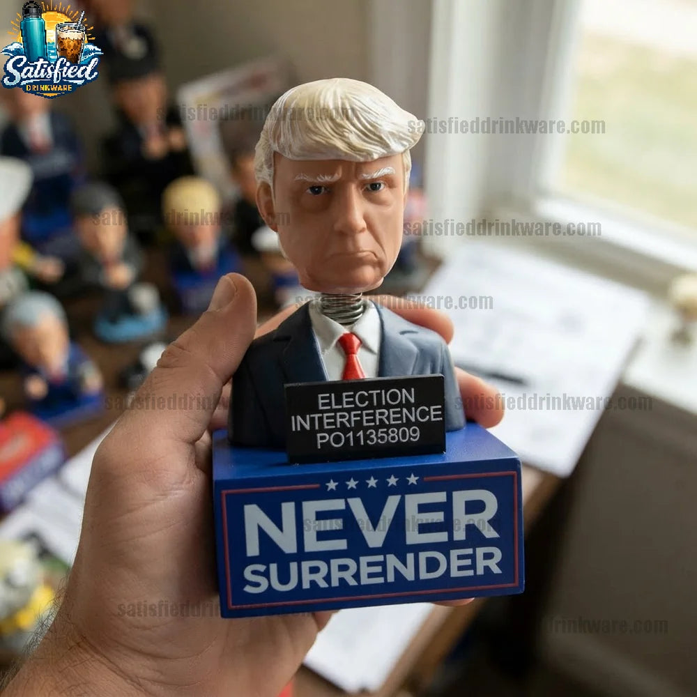 Trump-Inspired Dashboard Bobblehead - Funny Car Dashboard Ornament