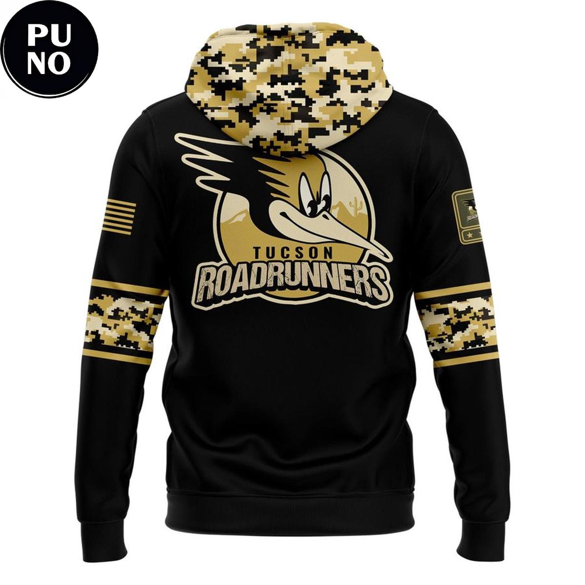 Tucson Roadrunners 2026 Salute to Service Night Hoodie