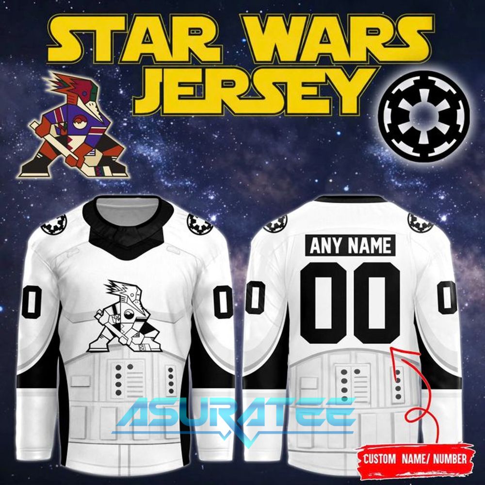 Tucson Roadrunners 2026 Star Wars Night Special Hockey Jersey