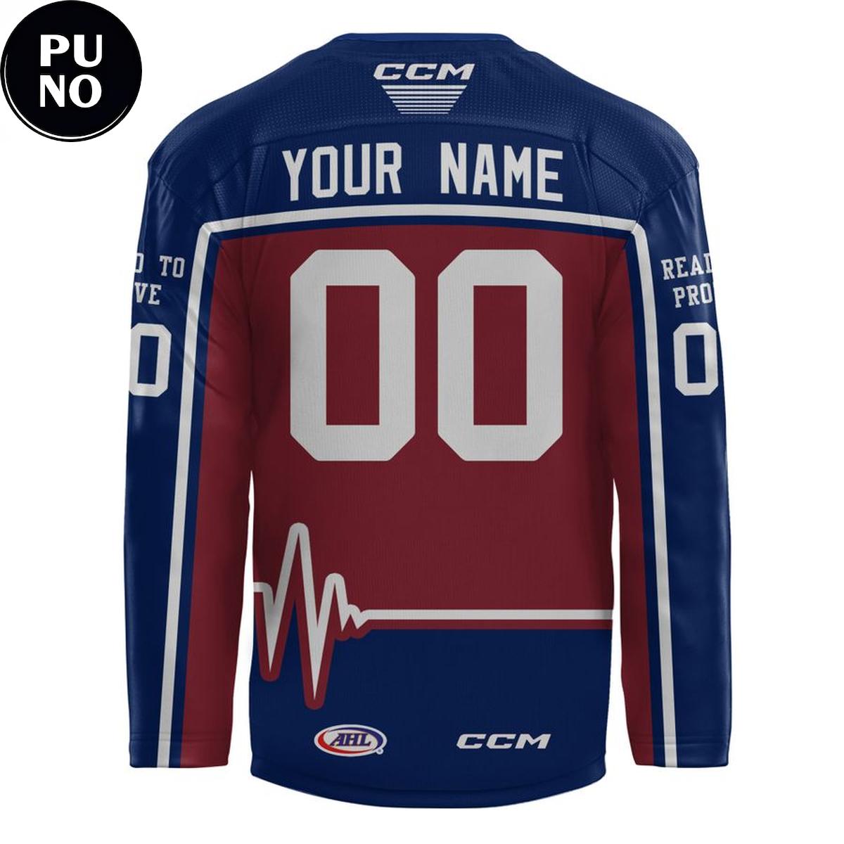 Tucson Roadrunners First Responders Night 2026 Personalized Hockey Jersey