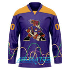 Tucson Roadrunners x Mardi Gras Night 2026 Hockey Jersey