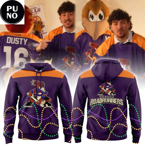Tucson Roadrunners x Mardi Gras Night 2026 Hoodie