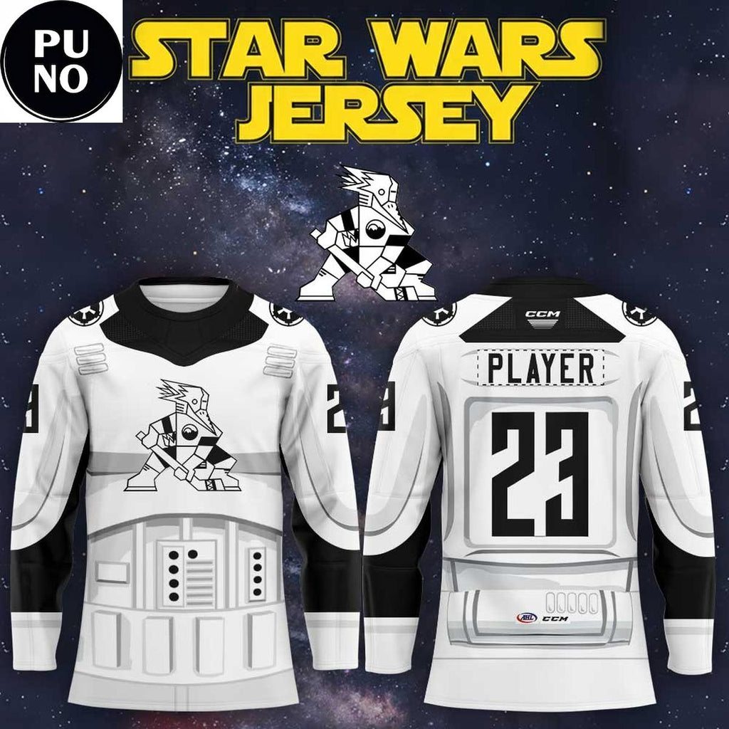Tucson Roadrunners x Star Wars Night 2026 Personalized Hockey Jersey