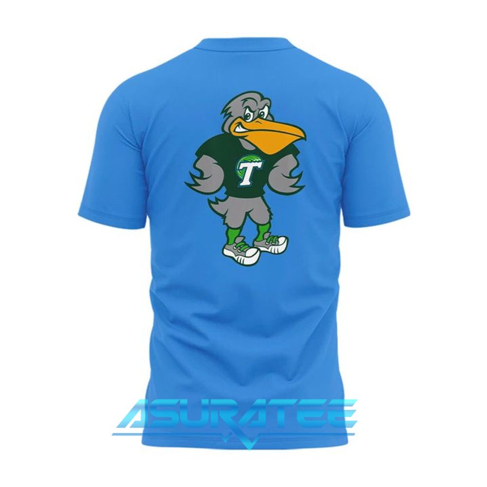 Tulane Green Wave Baseball Sluggerbird Uniform Limited Edition Shirt