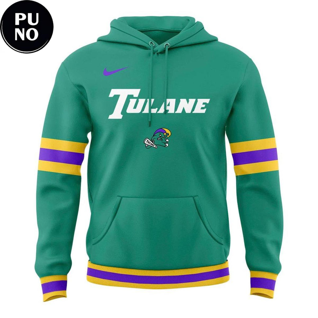 Tulane Green Wave Basketball Mardi Gras Madness 2026 Hoodie T-Shirt