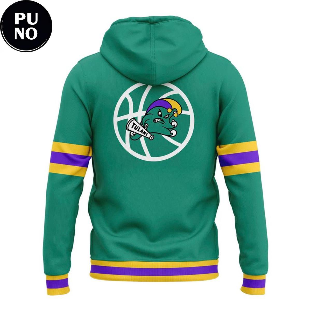 Tulane Green Wave Basketball Mardi Gras Madness 2026 Hoodie T-Shirt