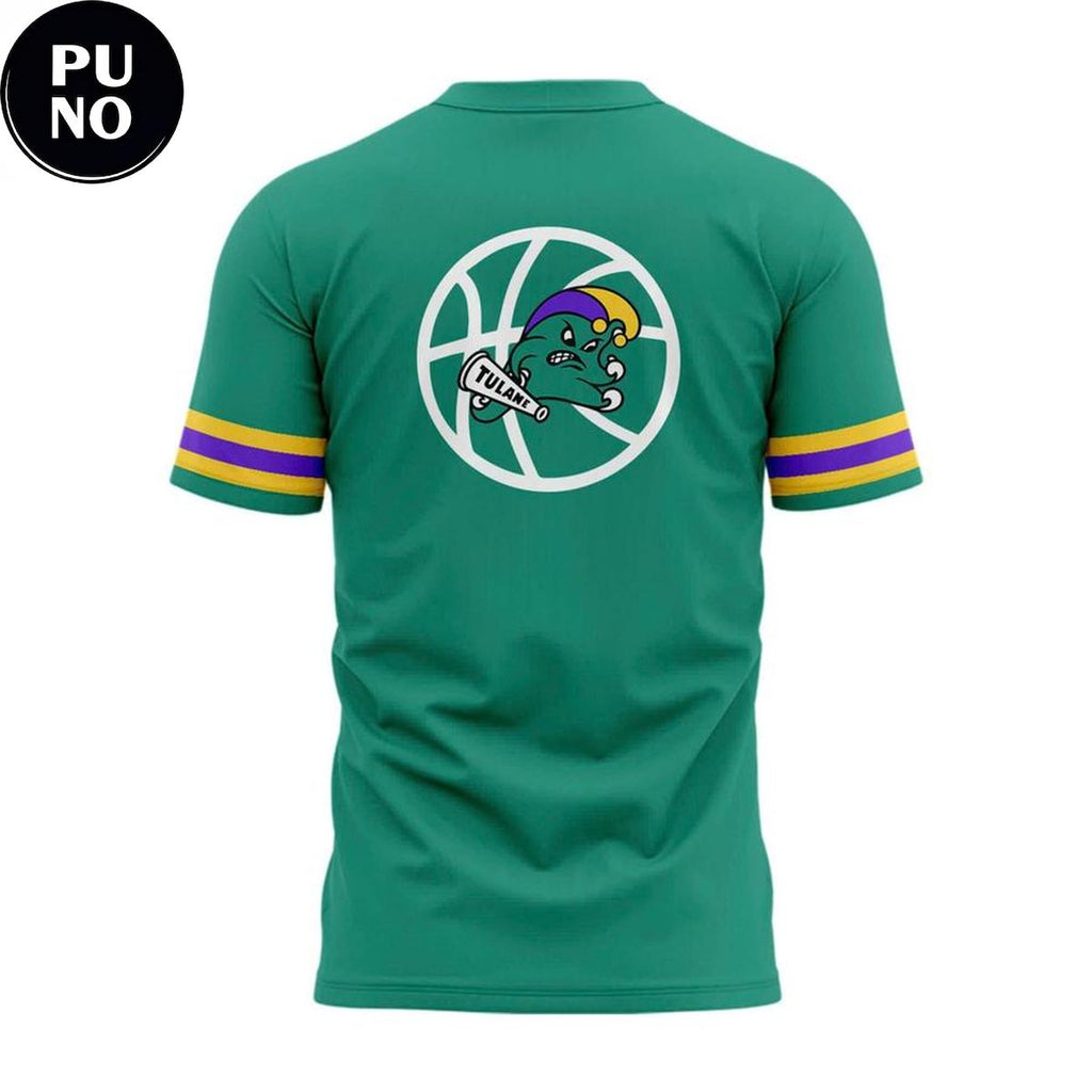 Tulane Green Wave Basketball Mardi Gras Madness 2026 Hoodie T-Shirt