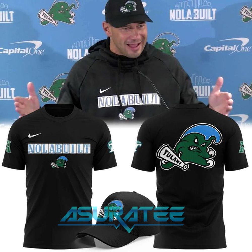 Tulane Green Wave Football x Jon Sumrall Limited Edition Shirt