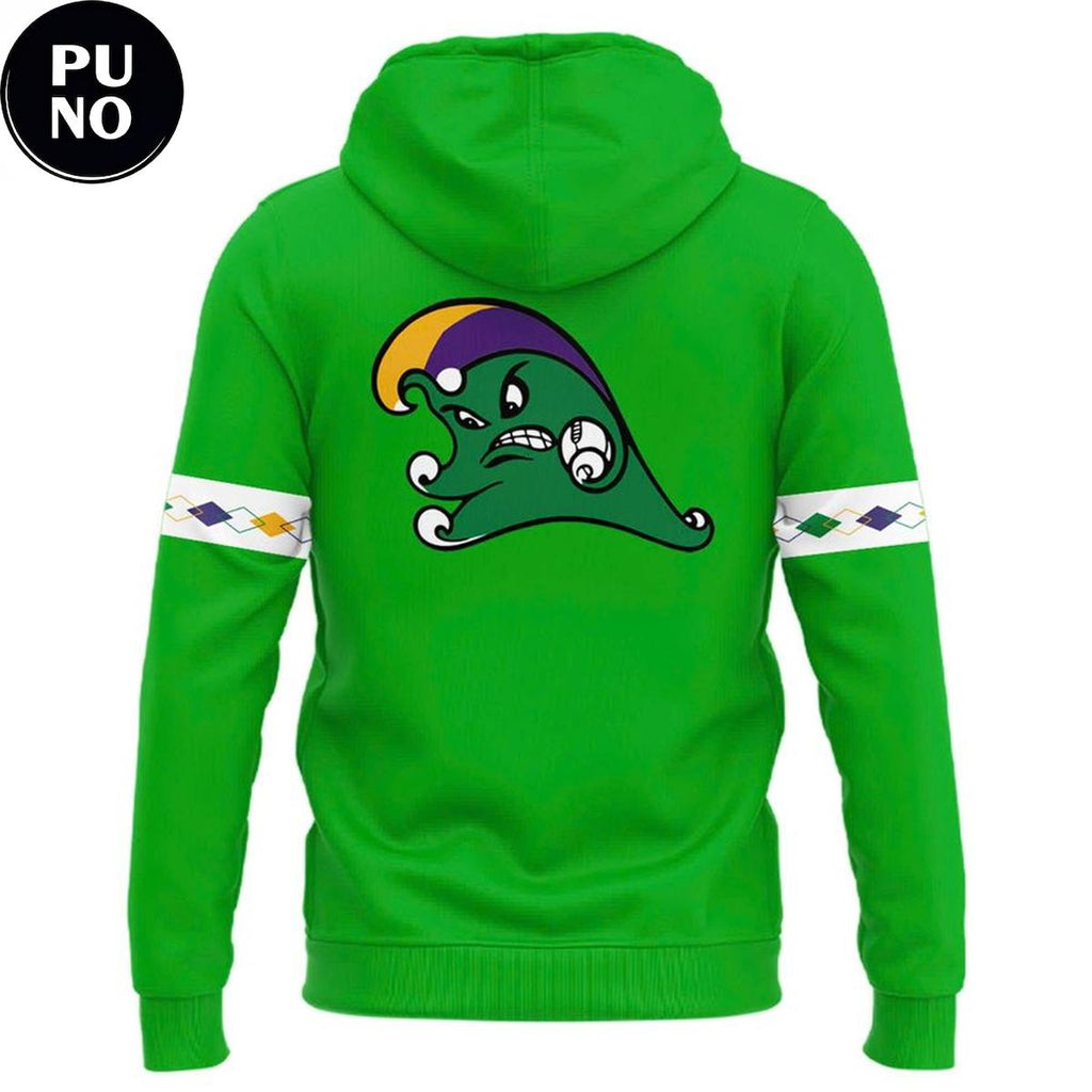 Tulane Green Wave x Mardi Gras 2026 Hoodie T-Shirt