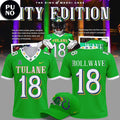 Tulane Green Wave x Mardi Gras 2026 Personalized Football Jersey