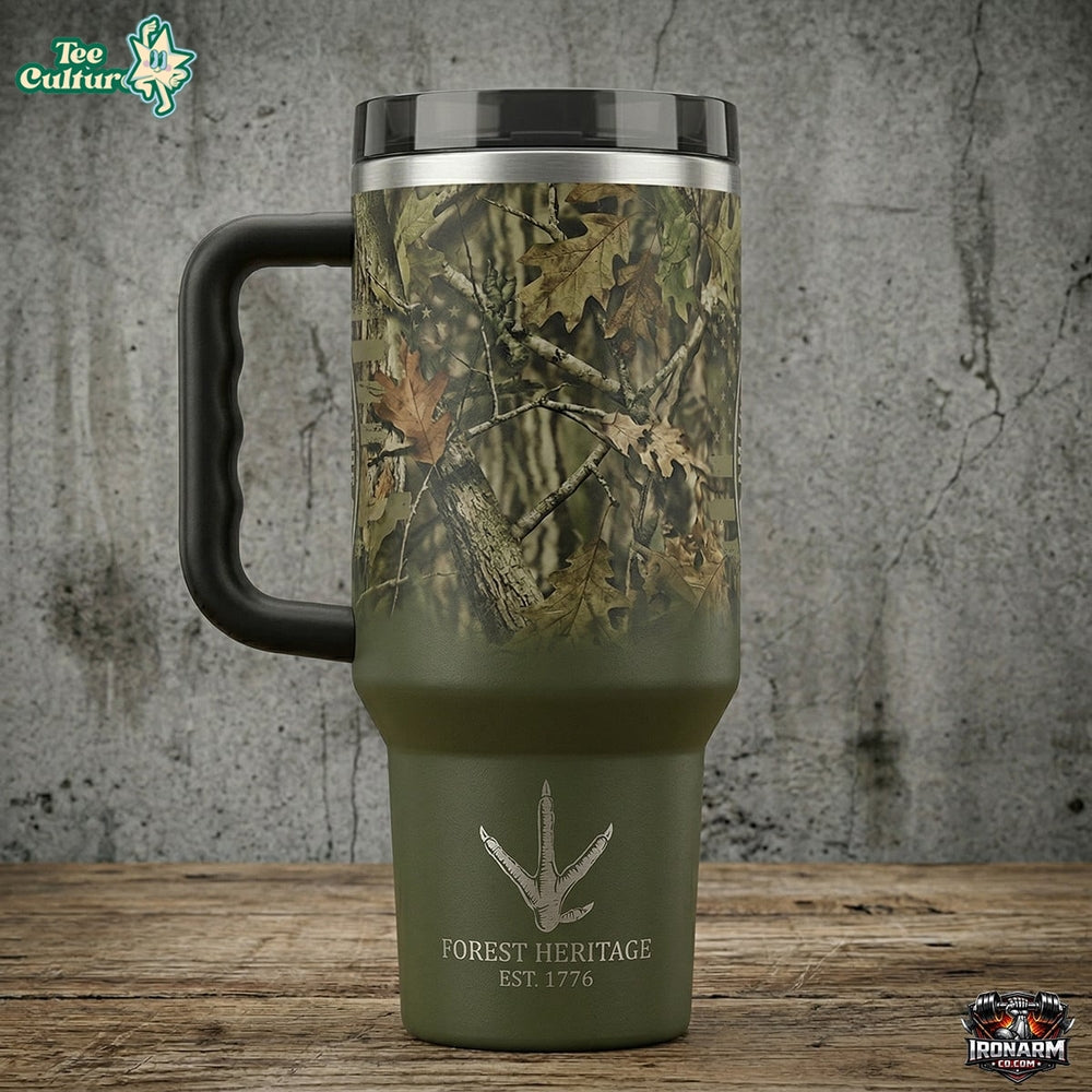 Turkey Hunting - 40oz Engraved Tumbler TET