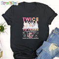 Twice 10 Years 2015-2025 Thank You For The Memories T Shirt