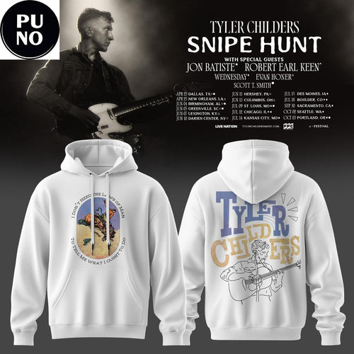 Tyler Childers Snipe Hunt 2026 Tour Hoodie Shirt