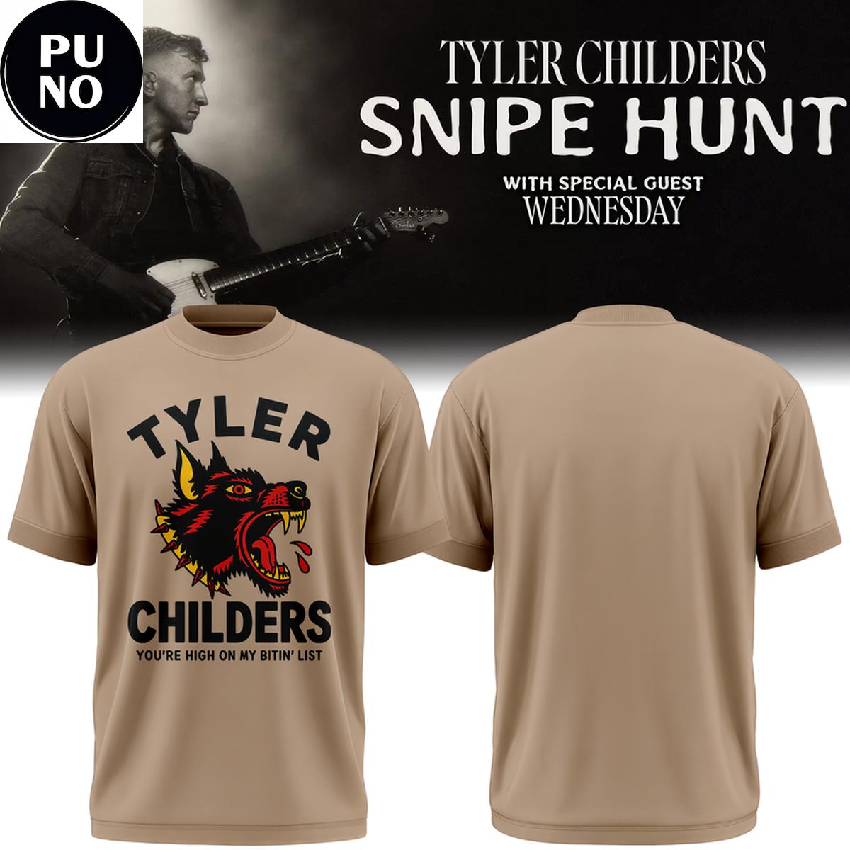 Tyler Childers Snipe Hunt Tour 2026 Hoodie T-Shirt