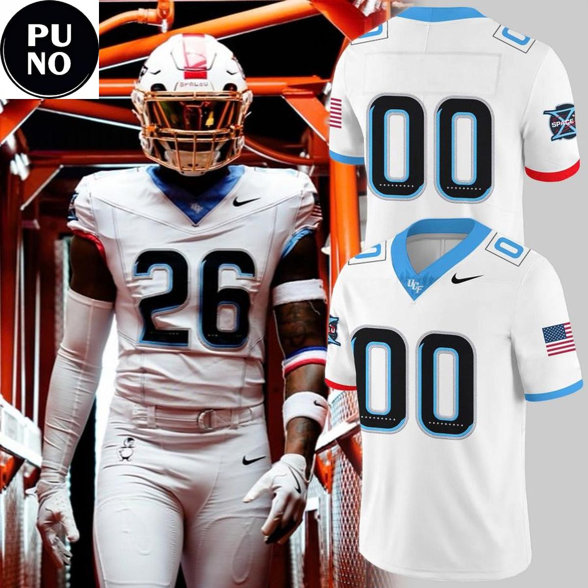 UCF Knights 10th Annual Space Game 2026 SpaceU Personalized Football Jersey