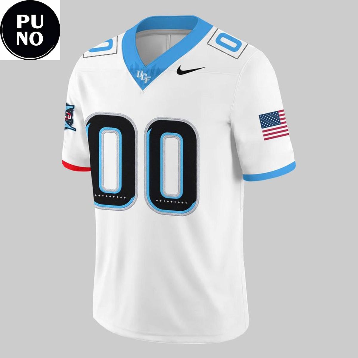 UCF Knights 10th Annual Space Game 2026 SpaceU Personalized Football Jersey