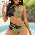 UCF Knights Women Bikini Set Sporty Bikini Sets