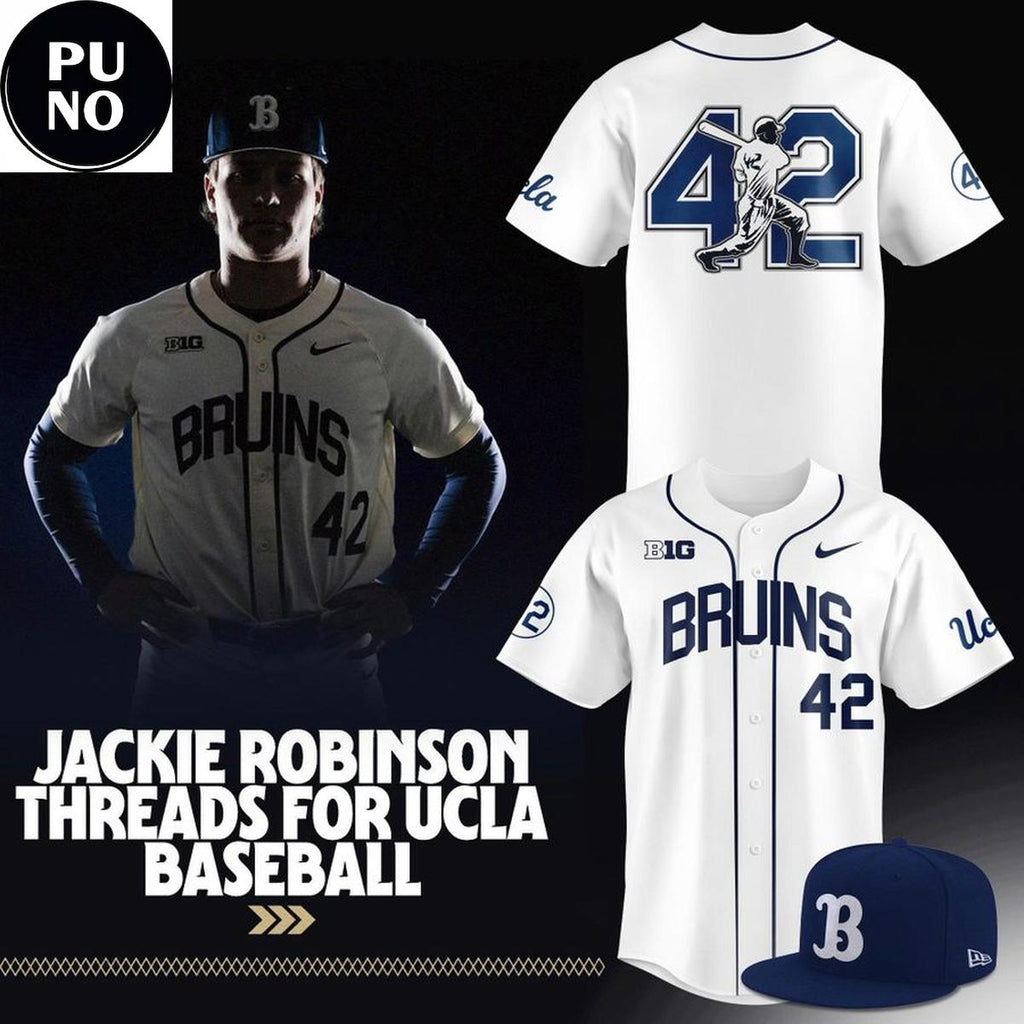 UCLA Bruins Baseball 2026 Honor Jackie Robinson #42 Baseball Jersey