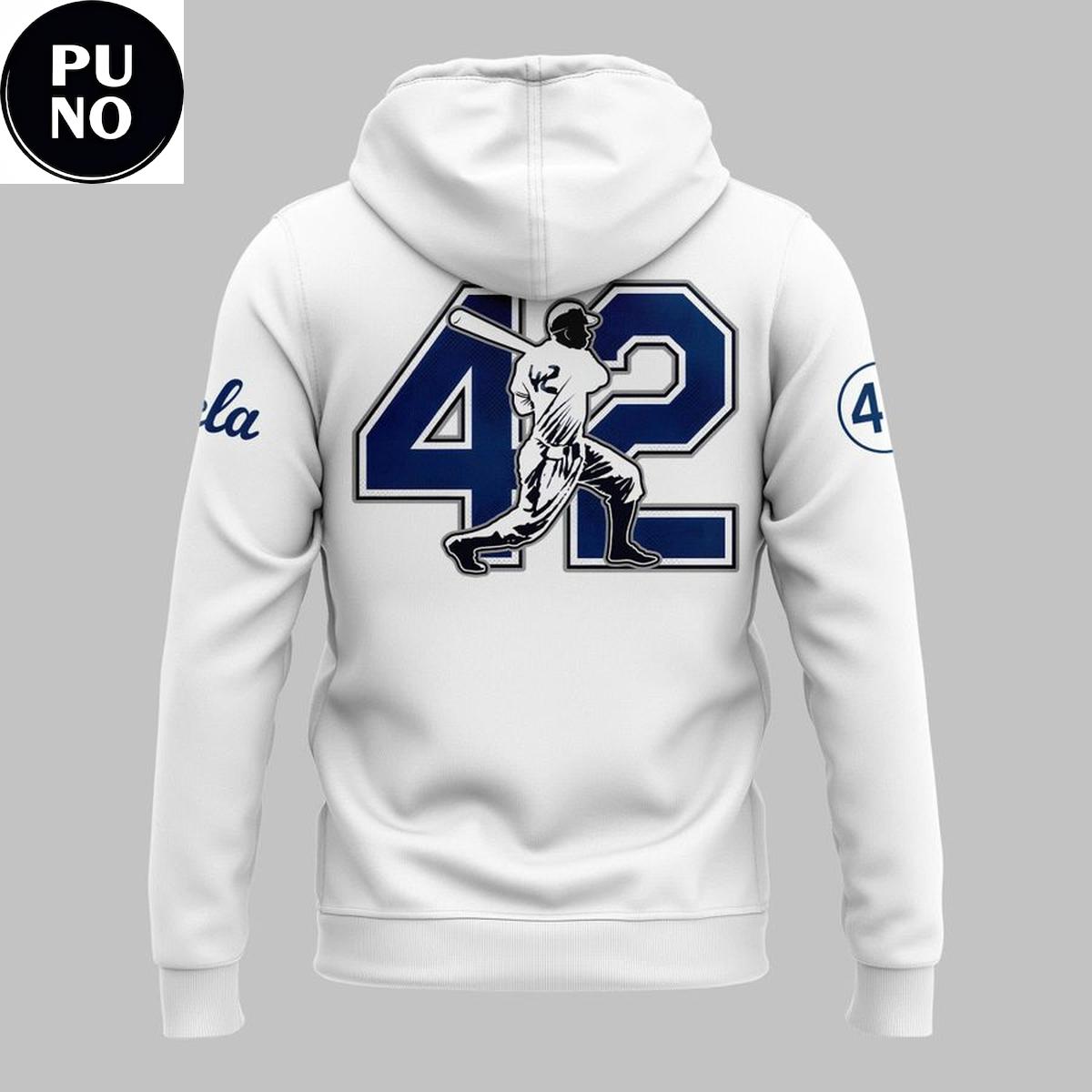 UCLA Bruins Baseball 2026 Honor Jackie Robinson #42 Hoodie T-Shirt