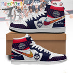 UConn Huskies 2024 NCAA Men’s Basketball National Champions Air Jordan 1 Shoes