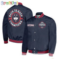 UConn Huskies 2024 NCAA Men’s Basketball National Champions Baseball Jacket, UConn Huskies NCAA Men’s Basketball Jacket