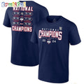 UConn Huskies 2024 NCAA Men’s Basketball National Champions Schedule T Shirt