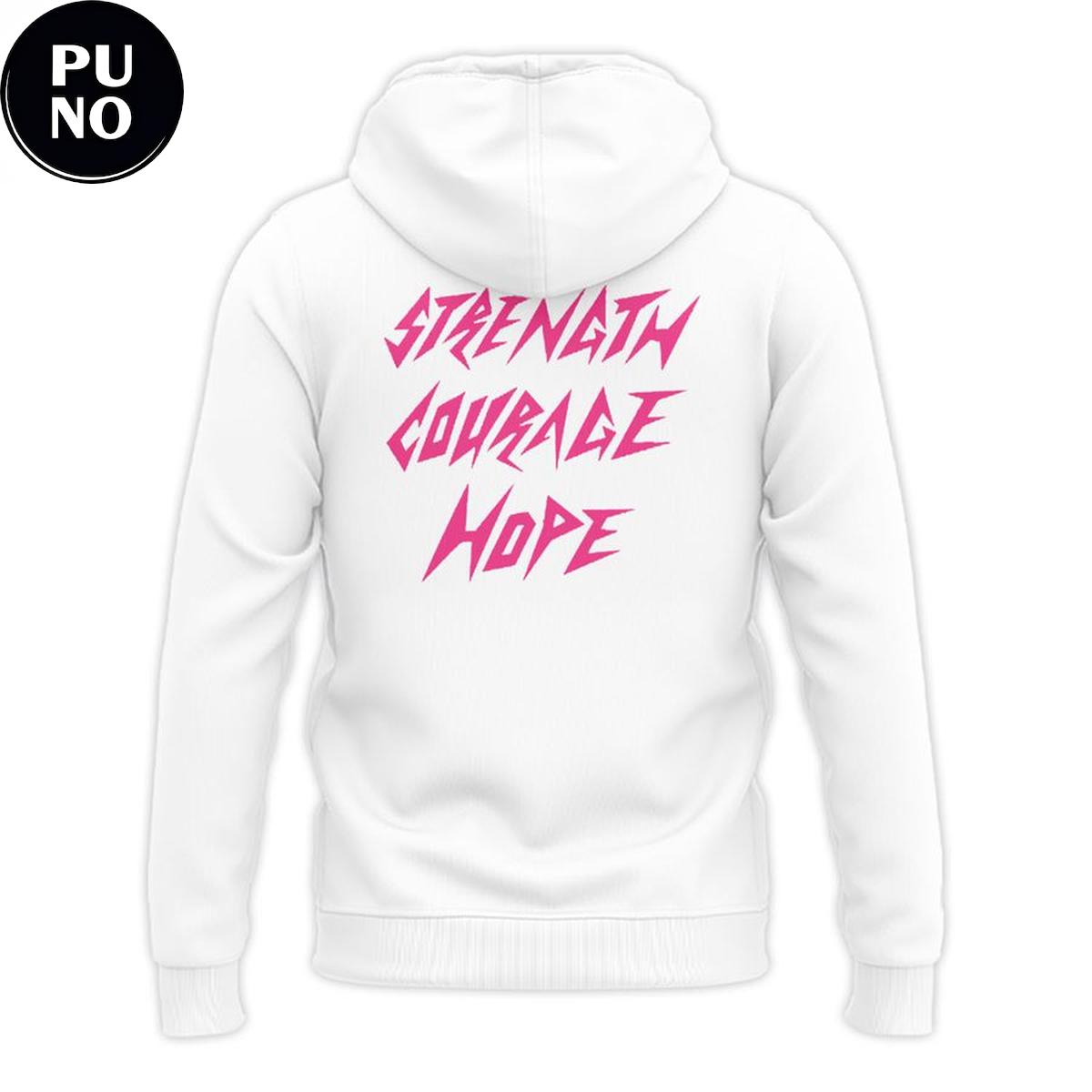 UConn Huskies Women Basketball Play 4 Kay 2026 Strength Courage Hope Hoodie T-Shirt