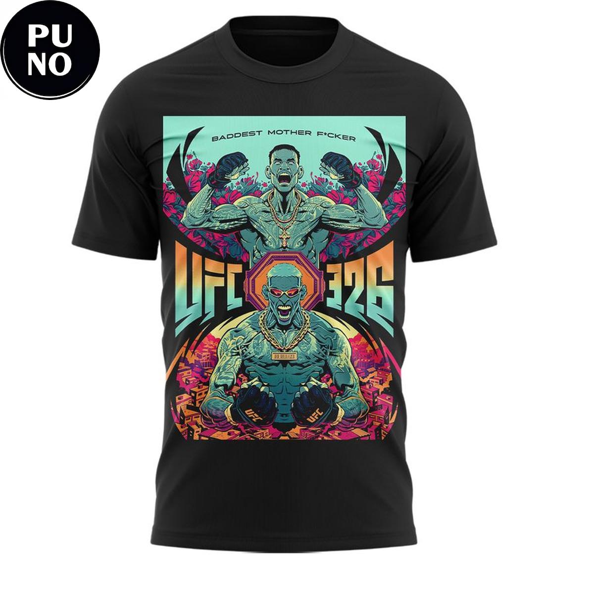 UFC 326 Max Holloway x Charles Oliveira 2026 Hoodie Shirt