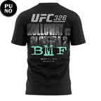 UFC 326 Max Holloway x Charles Oliveira 2026 Hoodie Shirt
